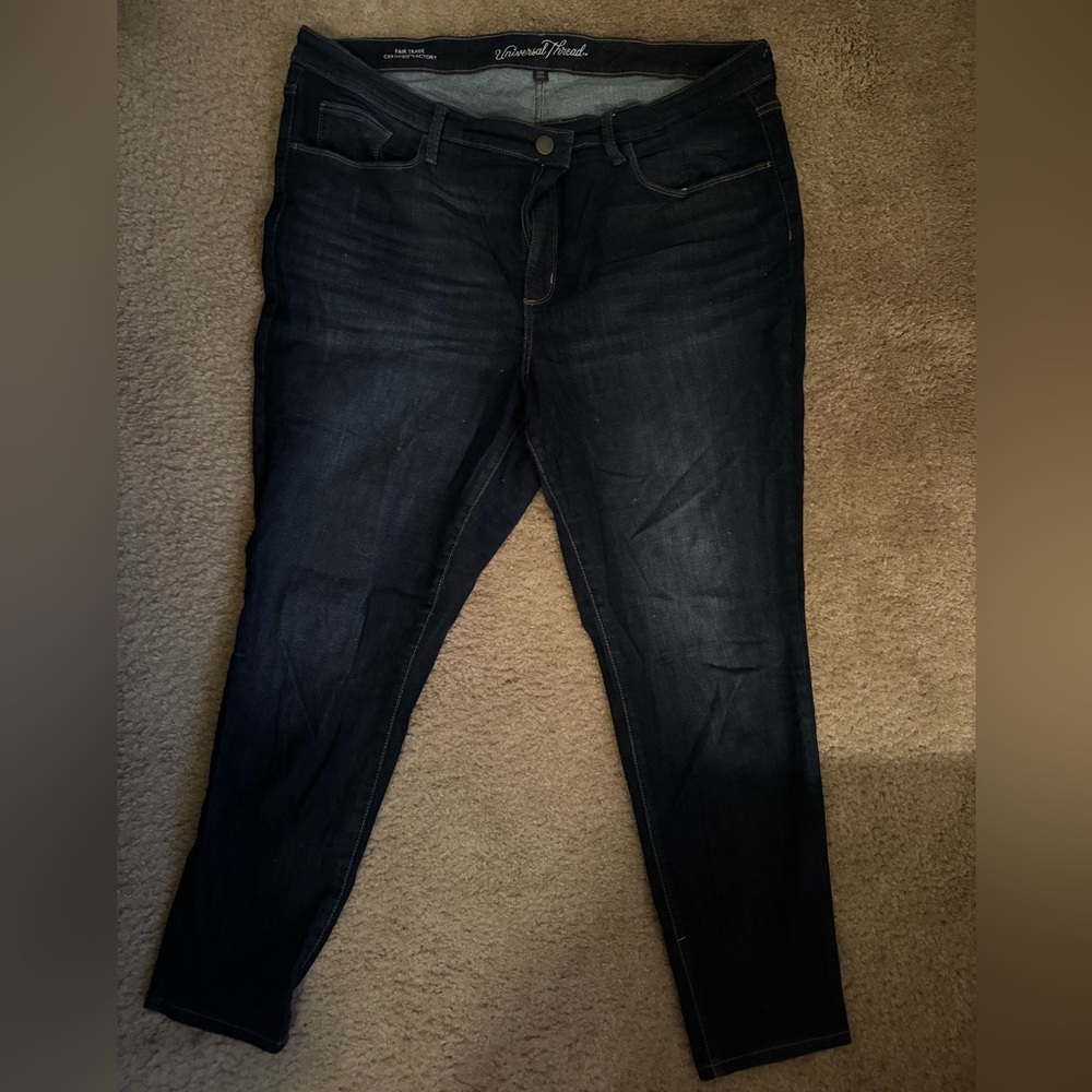 Universal Thread Women's Dark Wash Skinny Jeans